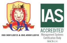 ISO 9001 and ISO 45001 certified